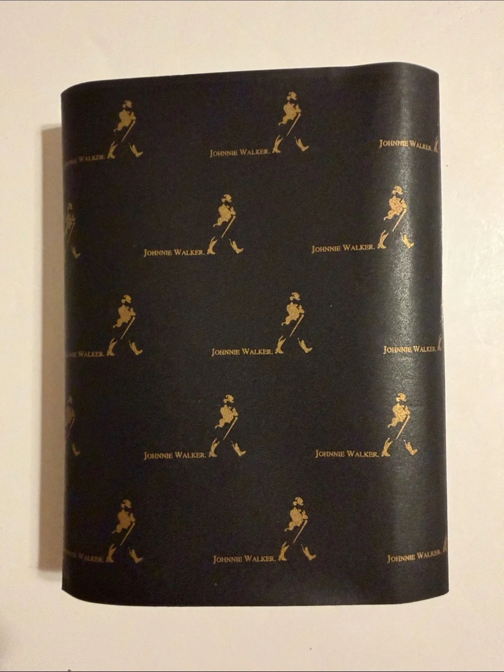 Johnnie Walker Classic Black Leather Card Holder Wallet in the Box